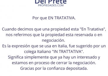 EN TRATATIVA